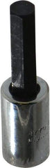 Proto - 1/4" Drive, 1/4" Hex Bit Socket - 1-7/8" OAL, 1" Bit Length - Benchmark Tooling