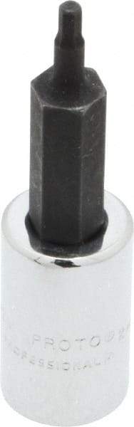 Proto - 1/4" Drive, 2mm Hex Bit Socket - 1-7/8" OAL, 1" Bit Length - Benchmark Tooling