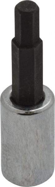Proto - 1/4" Drive, 5mm Hex Bit Socket - 1-7/8" OAL, 1" Bit Length - Benchmark Tooling
