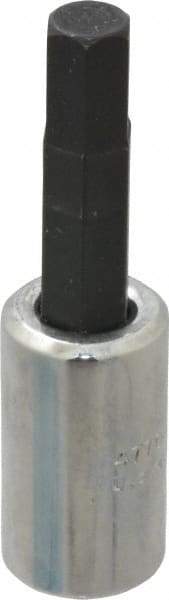 Proto - 1/4" Drive, 6mm Hex Bit Socket - 1-7/8" OAL, 1" Bit Length - Benchmark Tooling