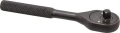 Proto - 1/4" Drive Pear Head Ratchet - Black Oxide Finish, 5" OAL, 24 Gear Teeth - Benchmark Tooling