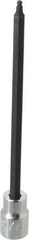 Proto - 3/8" Drive, 1/8" Hex Bit Socket - 6-3/32" OAL, 5" Bit Length, Long Ball End Hex Bit Socket - Benchmark Tooling