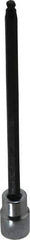 Proto - 3/8" Drive, 3/16" Hex Bit Socket - 6-3/32" OAL, 5" Bit Length, Long Ball End Hex Bit Socket - Benchmark Tooling