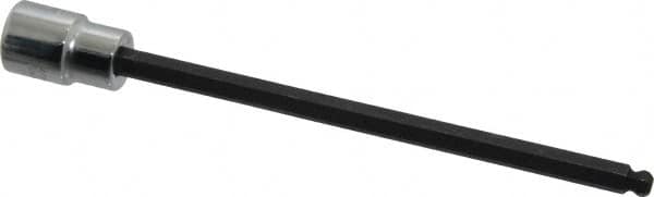 Proto - 3/8" Drive, 7/32" Hex Bit Socket - 6-3/32" OAL, 5" Bit Length, Long Ball End Hex Bit Socket - Benchmark Tooling