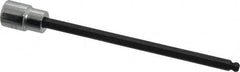 Proto - 3/8" Drive, 7/32" Hex Bit Socket - 6-3/32" OAL, 5" Bit Length, Long Ball End Hex Bit Socket - Benchmark Tooling