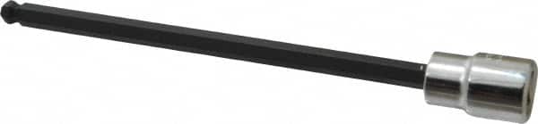 Proto - 3/8" Drive, 1/4" Hex Bit Socket - 6-3/32" OAL, 5" Bit Length, Long Ball End Hex Bit Socket - Benchmark Tooling
