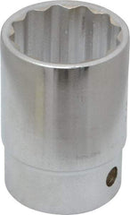 Proto - 3/4" Drive, Standard Hand Socket - 12 Points, 2-7/32" OAL, Chrome Finish - Benchmark Tooling