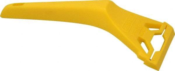 Stanley - Stiff 1-Edge Scraper - 2-7/16" Blade Width x 2-7/16" Blade Length, Plastic Handle - Benchmark Tooling