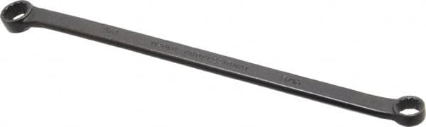 Proto - 5/16" x 3/8" 12 Point Offset Box Wrench - Double End, 6-15/16" OAL, Steel, Black Finish, 15° Offset - Benchmark Tooling