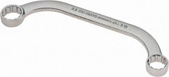 Proto - 9/16" x 5/8" 12 Point Obstruction Box Wrench - Double End, 6-5/8" OAL, Steel - Benchmark Tooling