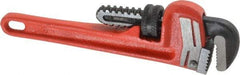 Proto - 6" Steel Straight Pipe Wrench - 3/4" Pipe Capacity - Benchmark Tooling