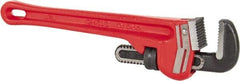 Proto - 12" Steel Straight Pipe Wrench - 2" Pipe Capacity - Benchmark Tooling