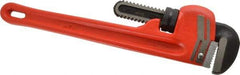 Proto - 14" Steel Straight Pipe Wrench - 2" Pipe Capacity - Benchmark Tooling