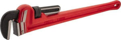 Proto - 36" Steel Straight Pipe Wrench - 5" Pipe Capacity - Benchmark Tooling