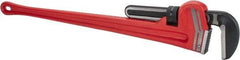 Proto - 48" Steel Straight Pipe Wrench - 6" Pipe Capacity - Benchmark Tooling
