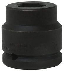 Proto - 1-1/2" Drive 1-7/16" Standard Impact Socket - 6 Points, 3-1/8" OAL - Benchmark Tooling