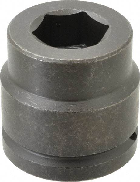 Proto - 1-1/2" Drive 1-1/2" Standard Impact Socket - 6 Points, 3-1/8" OAL - Benchmark Tooling