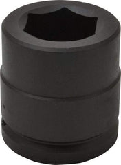 Proto - 1-1/2" Drive 1-13/16" Standard Impact Socket - 6 Points, 3-11/32" OAL - Benchmark Tooling