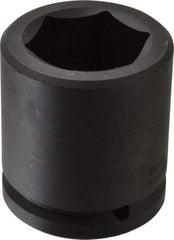 Proto - 1-1/2" Drive 2-3/16" Standard Impact Socket - 6 Points, 3-5/8" OAL - Benchmark Tooling