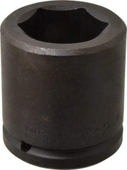 Proto - 1-1/2" Drive 2-5/16" Standard Impact Socket - 6 Points, 3-7/8" OAL - Benchmark Tooling