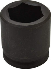 Proto - 1-1/2" Drive 2-1/2" Standard Impact Socket - 6 Points, 4" OAL - Benchmark Tooling