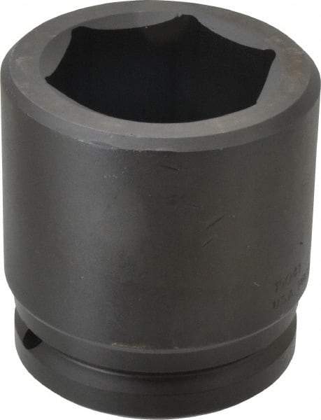 Proto - 1-1/2" Drive 2-9/16" Standard Impact Socket - 6 Points, 4" OAL - Benchmark Tooling