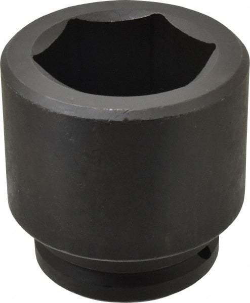 Proto - 1-1/2" Drive 3" Standard Impact Socket - 6 Points, 4-1/2" OAL - Benchmark Tooling