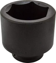 Proto - 1-1/2" Drive 4" Standard Impact Socket - 6 Points, 5-1/2" OAL - Benchmark Tooling