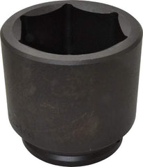 Proto - 1-1/2" Drive 4-1/4" Standard Impact Socket - 6 Points, 5-3/4" OAL - Benchmark Tooling