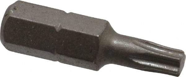 Irwin - 1/4" Drive T20 Torx Screwdriver Bit - 1" OAL, Insert Bit - Benchmark Tooling