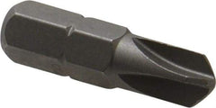 Irwin - 1/4" Drive, #8 Torq-Set Screwdriver Bit - 1" OAL - Benchmark Tooling