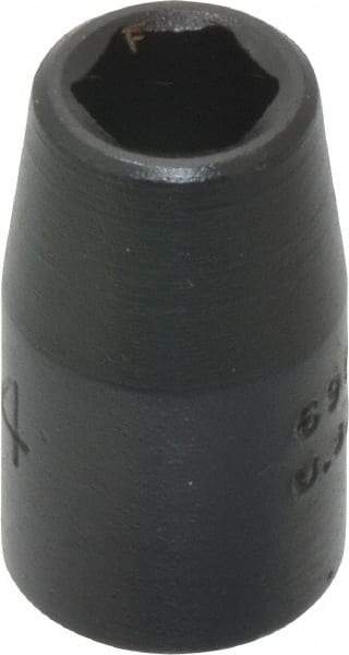Proto - 1/4" Drive 1/4" Standard Impact Socket - 6 Points, 7/8" OAL - Benchmark Tooling