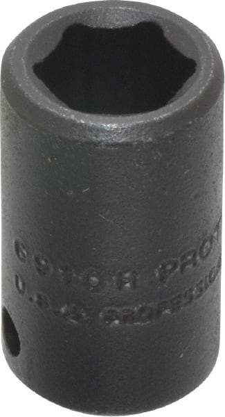 Proto - 1/4" Drive 5/16" Standard Impact Socket - 6 Points, 7/8" OAL - Benchmark Tooling