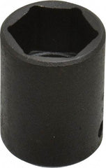 Proto - 1/4" Drive 1/2" Standard Impact Socket - 6 Points, 7/8" OAL - Benchmark Tooling