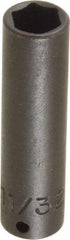 Proto - 1/4" Drive 11/32" Deep Impact Socket - 6 Points, 2" OAL - Benchmark Tooling