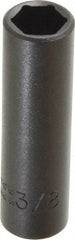 Proto - 1/4" Drive 3/8" Deep Impact Socket - 6 Points, 2" OAL - Benchmark Tooling