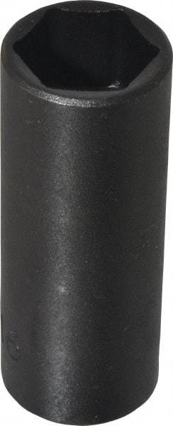 Proto - 1/4" Drive 9/16" Deep Impact Socket - 6 Points, 2" OAL - Benchmark Tooling