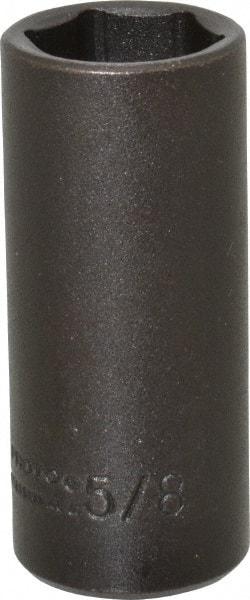 Proto - 1/4" Drive 5/8" Deep Impact Socket - 6 Points, 2" OAL - Benchmark Tooling