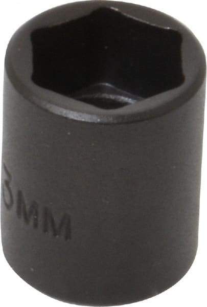 Proto - 1/4" Drive 13mm Standard Impact Socket - 6 Points, 7/8" OAL - Benchmark Tooling