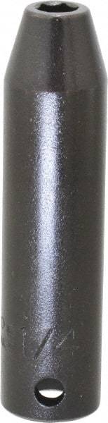 Proto - 3/8" Drive 1/4" Deep Impact Socket - 6 Points, 2-3/4" OAL - Benchmark Tooling