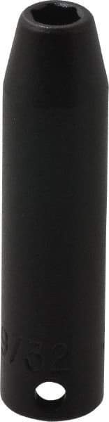 Proto - 3/8" Drive 9/32" Deep Impact Socket - 6 Points, 2-3/4" OAL - Benchmark Tooling