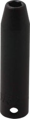 Proto - 3/8" Drive 9/32" Deep Impact Socket - 6 Points, 2-3/4" OAL - Benchmark Tooling