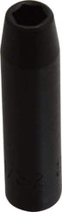 Proto - 3/8" Drive 11/32" Deep Impact Socket - 6 Points, 2-3/4" OAL - Benchmark Tooling