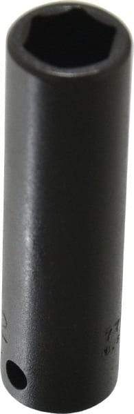 Proto - 3/8" Drive 1/2" Deep Impact Socket - 6 Points, 2-3/4" OAL - Benchmark Tooling