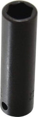Proto - 3/8" Drive 1/2" Deep Impact Socket - 6 Points, 2-3/4" OAL - Benchmark Tooling