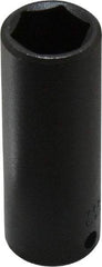 Proto - 3/8" Drive 11/16" Deep Impact Socket - 6 Points, 2-3/4" OAL - Benchmark Tooling