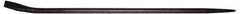 Value Collection - 36" OAL Pinch Bar - 7/8" Wide, Steel - Benchmark Tooling