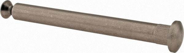 Made in USA - #10-32 Thread Screw & Barrel, Flat Head, Phillips Drive, Stainless Steel Sex Bolt & Binding Post - Uncoated, 1" OAL, 3" Long Barrel, Grade 18-8 - Benchmark Tooling