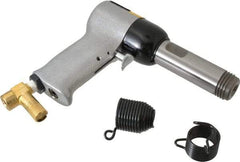 US Airtool - 1/4 & 3/16" Capacity, Air Riveting Hammer - 3-1/16" Long Stroke, 1/4" Inlet - Benchmark Tooling