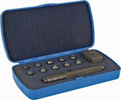 US Airtool - 1/16 to 3/16" Hand Flaring Kit - Adapto Kit for Semi-Tubular Rivets - Benchmark Tooling